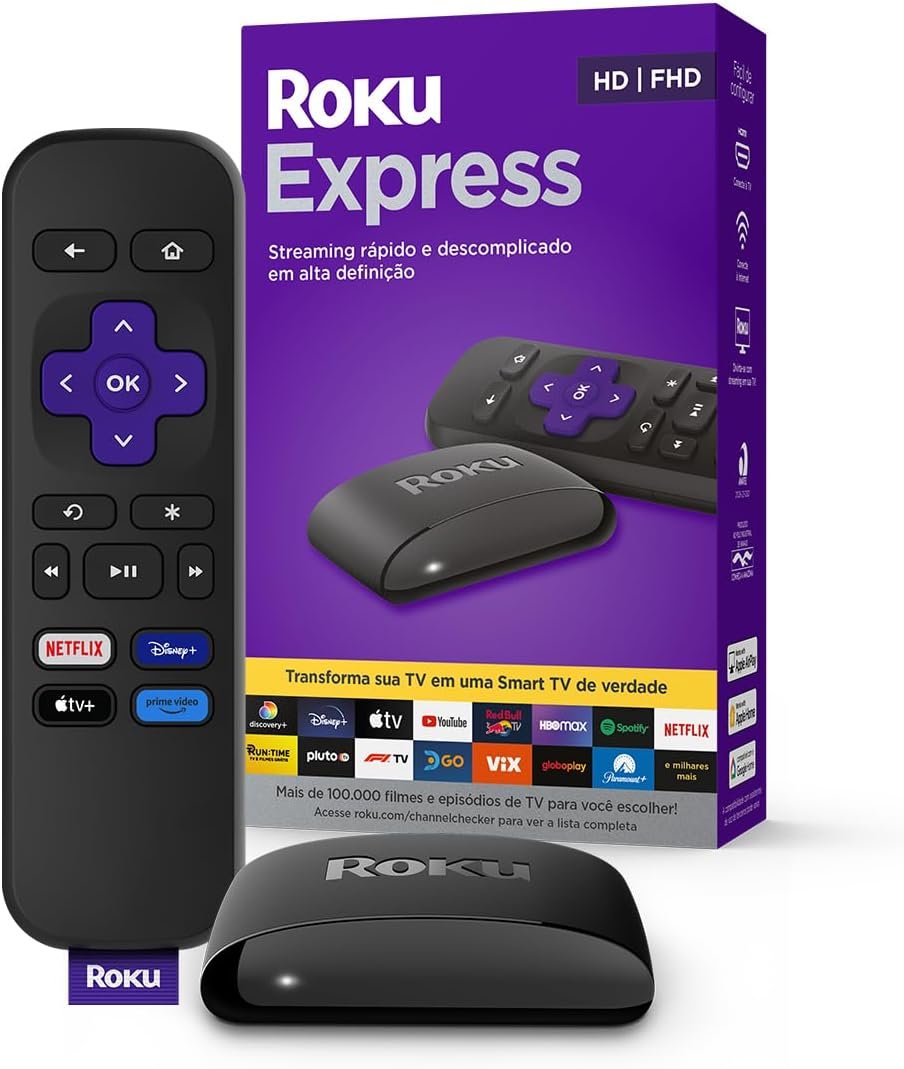 Roku Express: Transforme Sua TV em uma Smart TV com o Melhor Custo-Benefício de 2025