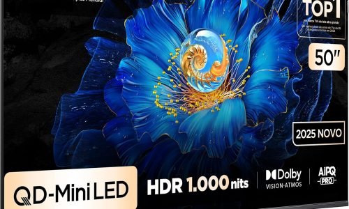TCL 4K QD-Mini LED 50” C6KS vale a pena

Melhor TV custo-benefício 2025

TCL C6KS análise completa

TCL Google TV Dolby Vision Dolby Atmos

TV 50 polegadas para filmes e jogos